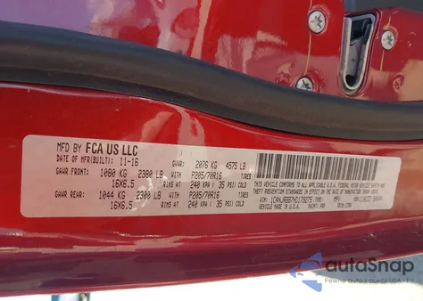 2017 Jeep Patriot Sport 4X4 z USA, uszkodzony, nr VIN 1C4NJRBB7HD179275